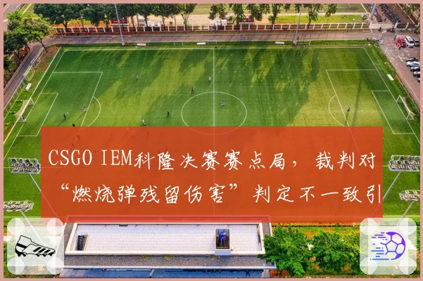 CSGO IEM科隆决赛赛点局，裁判对“燃烧弹残留伤害”判定不一致引发两队互喷